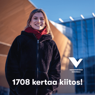 Kiitos äänestäjille!